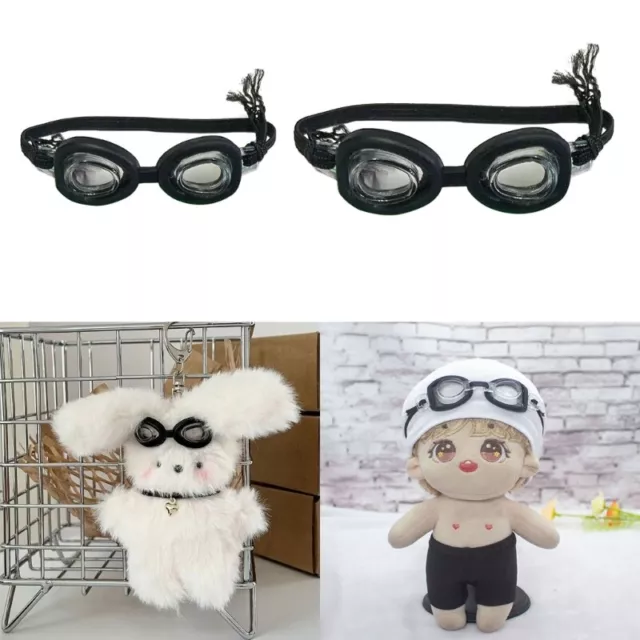 Children Plaything Doll Swim Goggles Doll Photo Props Swimming Doll Props