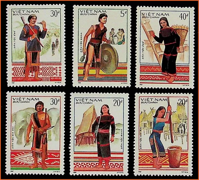 Vietnam - Minority Traditional Costumes/ Culture/ Heritage 1987 #518