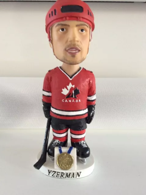 Steve Yzerman Team Canada Bobblehead- Red uniform
