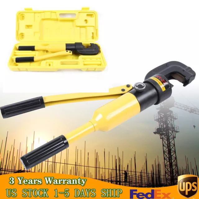 12 Ton Hydraulic Cutter Steel Cutter 4mm-22mm Rebar Cutter Hydraulic Bolt Cutter