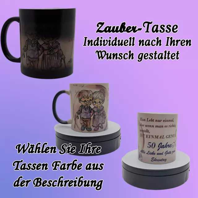 Zauber Magic Tasse, individuelle Fototassen, Tasse mit Logo, Tassendruck Namen