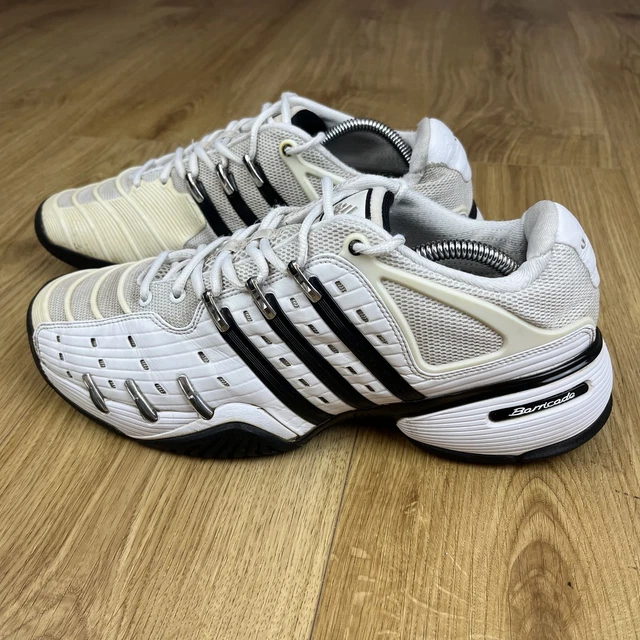 ADIDAS TENNIS SHOES Mens 11.5 UK Adipower Barricade V 5 All Court Trainers 24.10 PicClick UK