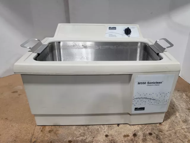 Midmark MM550 5.5 Gallon Soniclean Ultrasonic Cleaner High Frequency Transducer