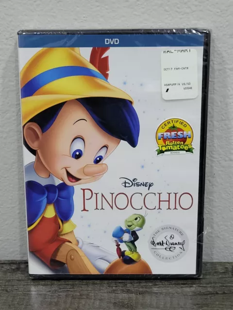 Walt Disney Pinocchio (DVD) Brand New Sealed
