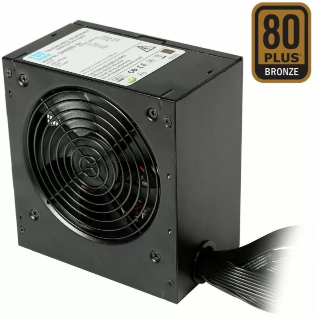 JUSTOP GT700 700 W ATX Computer Gaming PC PSU 80 Plus Ventola 12 cm certificata 4x PCI-E 2