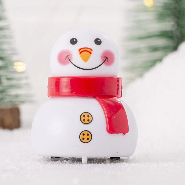 6Pcs Cartoon Christmas Tree Old Man Snowman Pull Back Car Toys Children Gift LEI