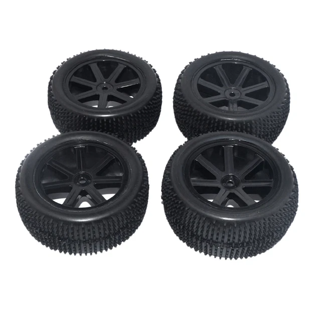 RC 4X Pneumatici E Cerchi In Gomma Per HSP HPI Scala 1/10 - Foto 6