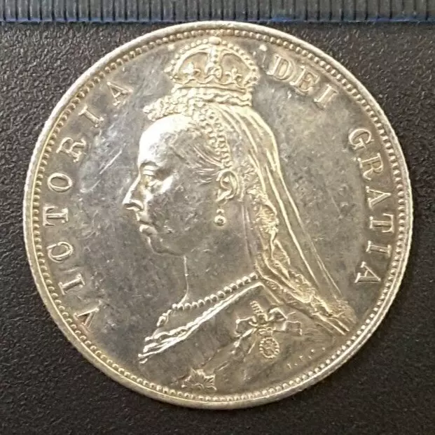 Halfcrown. GB. UK. 1887. EF. Proof-Like.