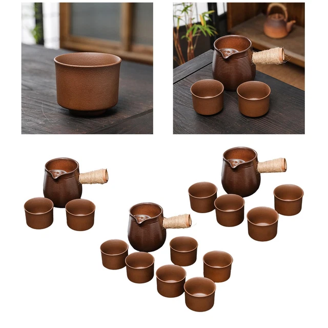 Théière en céramique avec tasse à thé avec filtre à thé, pour les amateur