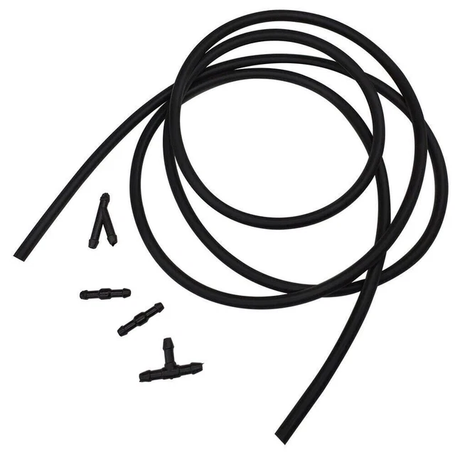 3m Kit De Tuyau Essuie Glace, Tuyau De Liquide De Lave-Glace, Tuyau Flexible, Buse D'essuie