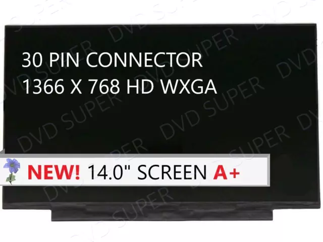 HP Spare P/N L25980-001 LED LCD Screen 14" HD WXGA Display Panel + Adhesive Tape