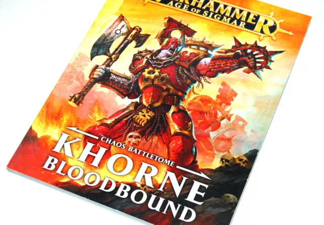 Warhammer Age of Sigmar Fantasy Khorne Bloodbound Games Workshop Codex