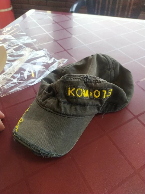 Berretto originale usato merchandising Vasco Rossi KOM 013  nero edizione limita