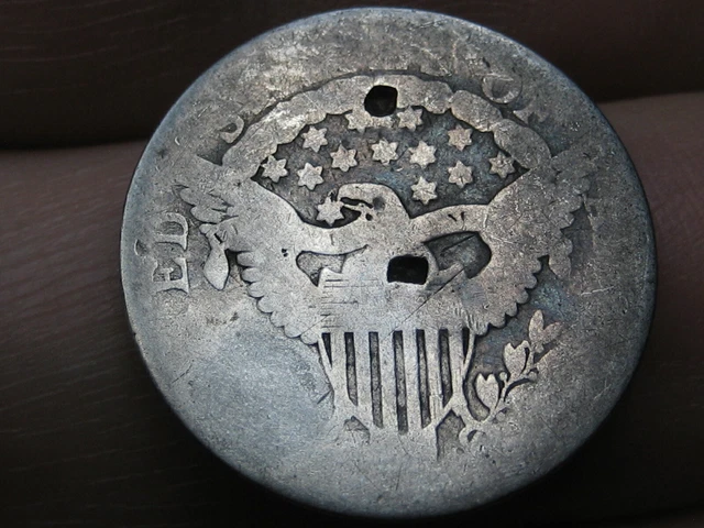 1802 Draped Bust Silver Dime- Very Scarce