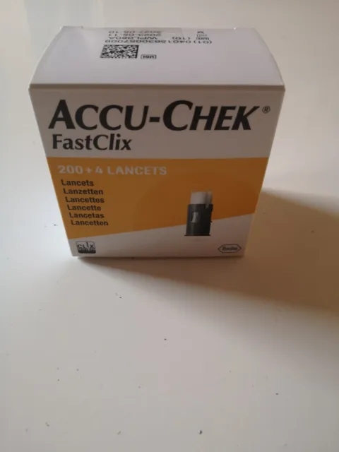 accu chek fastclix Lanzetten 200 + 4