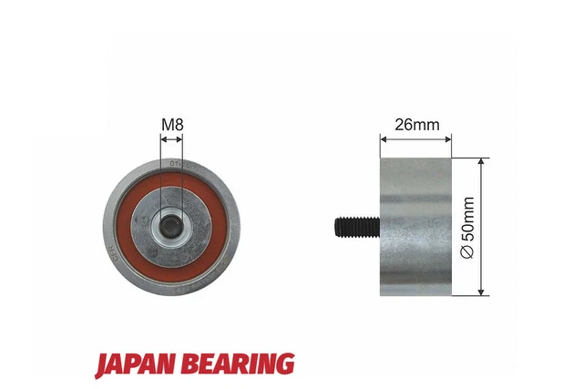 Tendeur de Courroie Arm Poulie pour Mitsubishi Carisma Renault Clio II Espace