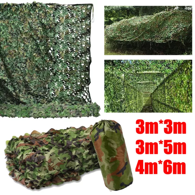 Military Camouflage Jagd Tarnnetz Armee Army Tarnung Camo Hunter Army Netz 6m/5m