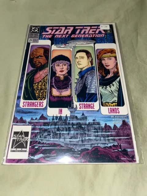Star Trek The Next Generation #26 Dec 1991 DC Comics Comic Book