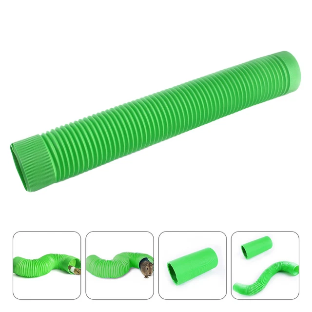 1 stück pet tunnel spielzeug hamster pipe spielzeug haustier faltende
