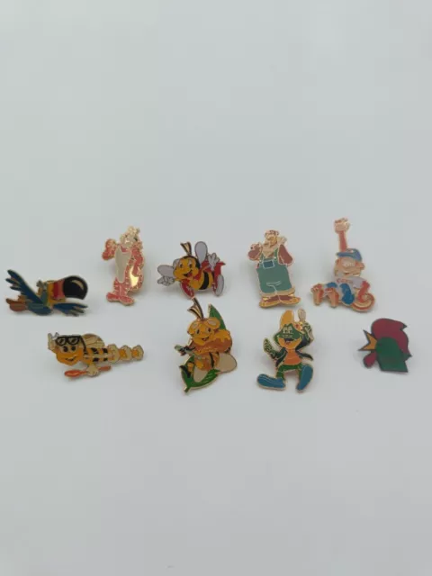 Lot De 9 Pins Badges Kellogg's Lapel Collection Vintage 1992