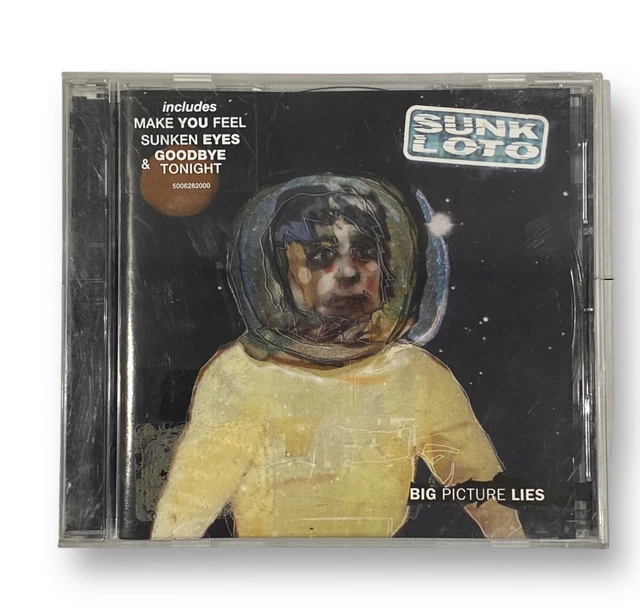 SUNK LOTO BIG Picture Lies CD Album - Aussie Nu-Metal Sony