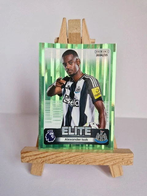 Parallel Panini Sticker PANINI PREMIER LEAGUE 2025 Sticker Collection Alexander Isak Green ...