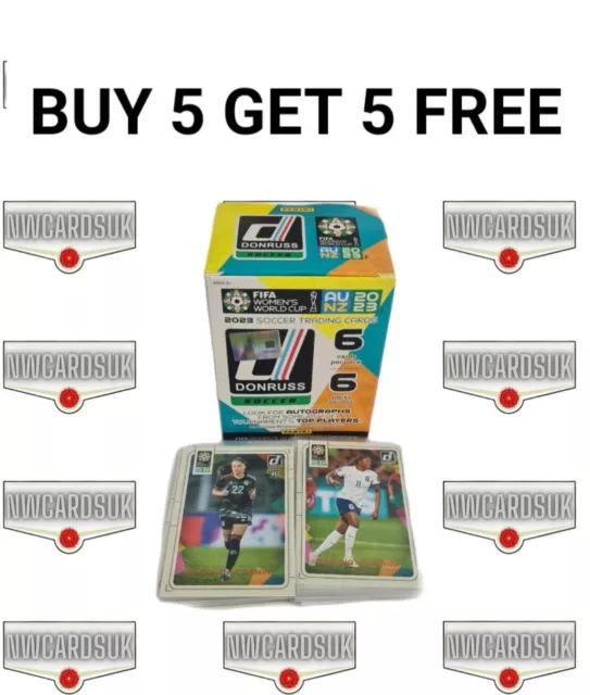 Panini Donruss Women’s World Cup 23 Complete Your Set All Base/Inserts Available