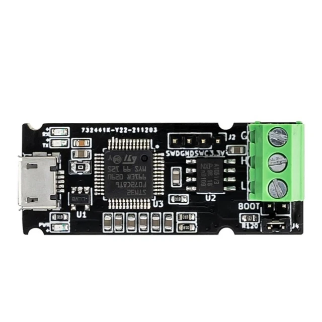 Can Module V2139 USB TO CAN Module CAN Bus Analyser STM32F072C8T6 Processor Isolated ...
