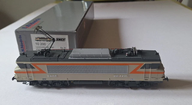 LS models 11061 HO - locomotive BB 22200 béton BB 22354 logo nouille sncf