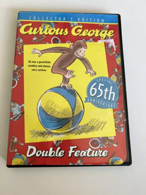 Curious George Collectors Edition DVD 2005 65th Anniversary Double Feature