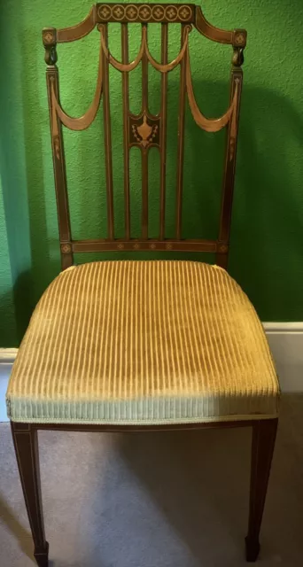 Antique Georgian Style Mahogany Chair