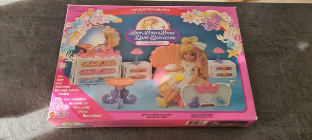 Dame Boucleline - Lady Lovely Locks And The Pixietail Tree House Playset - 1988 - Mattel