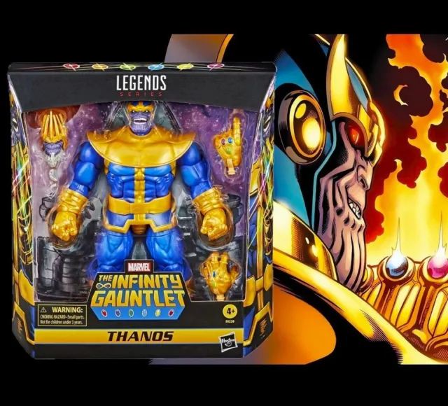 Marvel Legends Thanos The Infinity Gauntlet Action Figure 6 Inch Deluxe Figure