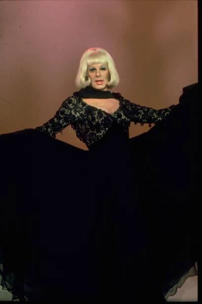 Drag queen and entertainer Danny La Rue circa 1974 TV OLD PHOTO 5