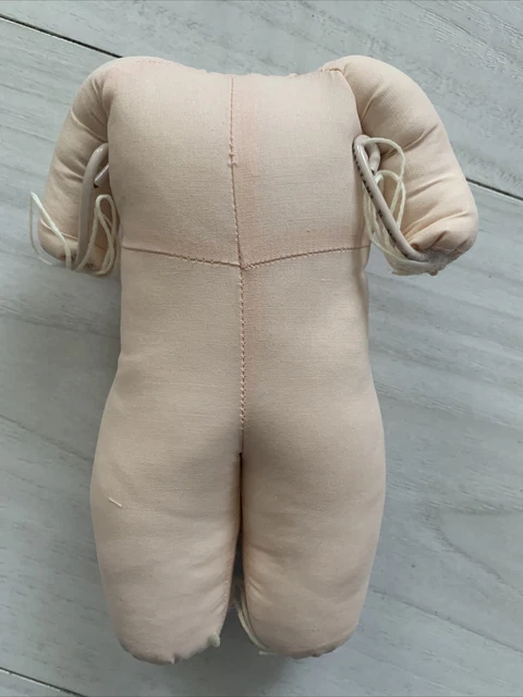 stuffed cloth body Wire armature for 12” doll porcelain bisque vinyl