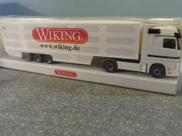 Modèle Réduit Wiking Semi-Remorque Ford - Échelle HO 1:87 - Comme Neuf - Démontable - Allemagne