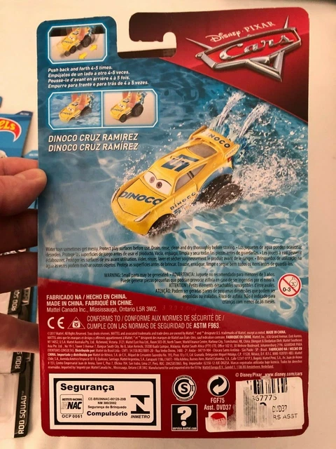 DISNEY PIXAR CARS 3 SPLASH RACERS Disney/Pixar Cars Dinoco Cruz Ramirez ...