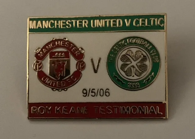 Man Utd - Roy Keane Testimonial Badge