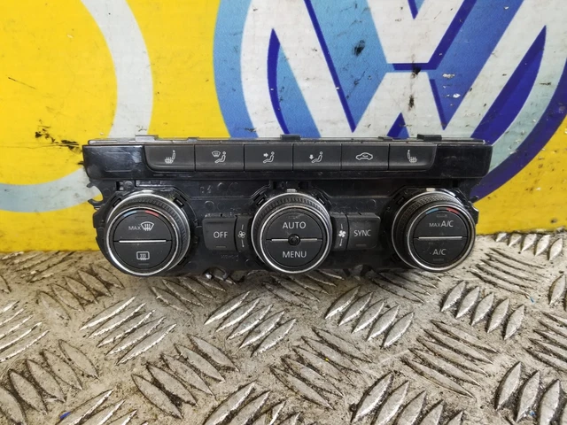 Golf 4 Temperature Control Module VOLKSWAGEN GOLF R GTI GTD MK7 HEATER CLIMATE CONTROL 5G0907044BD Heated ...