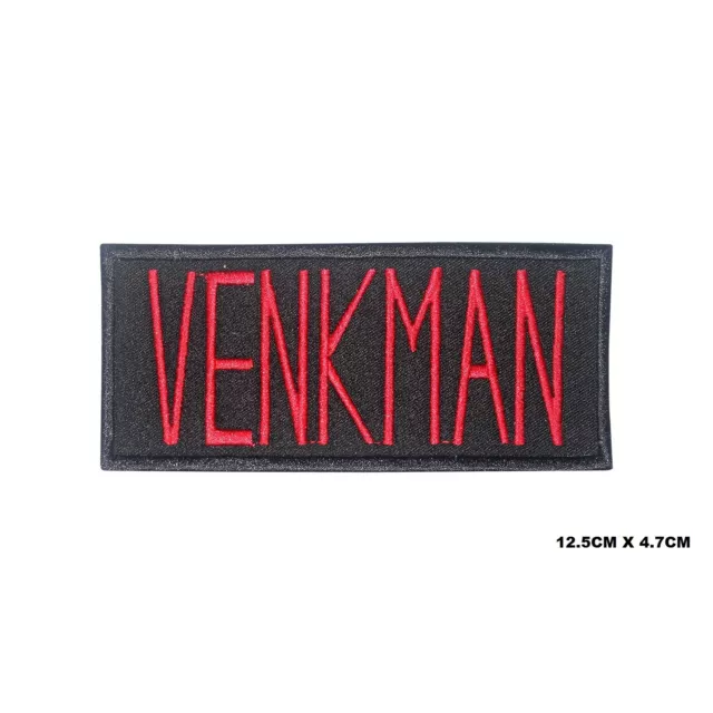 VENKMAN Logo Embroidered Patch Iron On/Sew On Patch Batch For Clothes