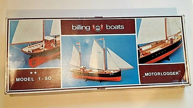 Kit Modellismo In Legno Billing Boats - Maquette Bateau "Le Martegaou" | Scala 1:80 | 41x41x10 Cm