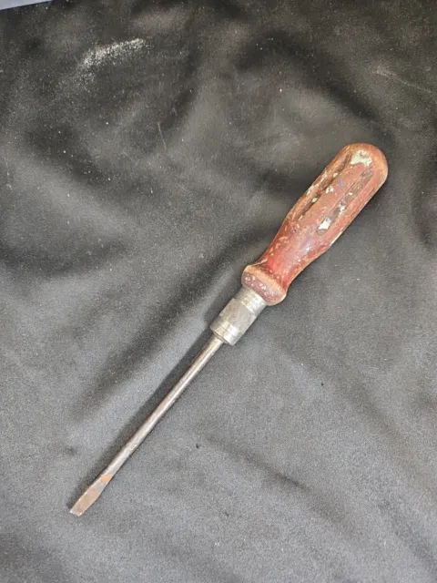 Antique Millers Falls Co. No 63 Ratcheting Screwdriver working Vtg GUC USA