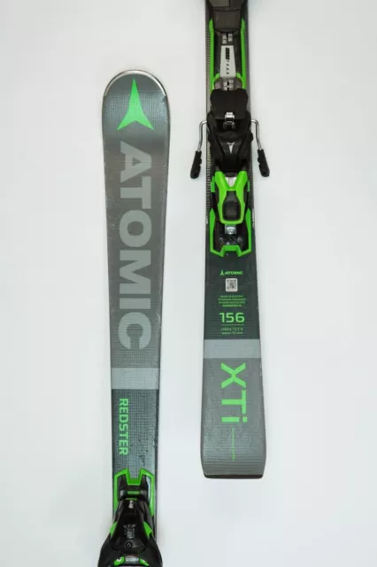 Atomic Redster XTi Grey Allmountain Ski 156cm + Atomic FT12  Mod. 2019 (PE#94)