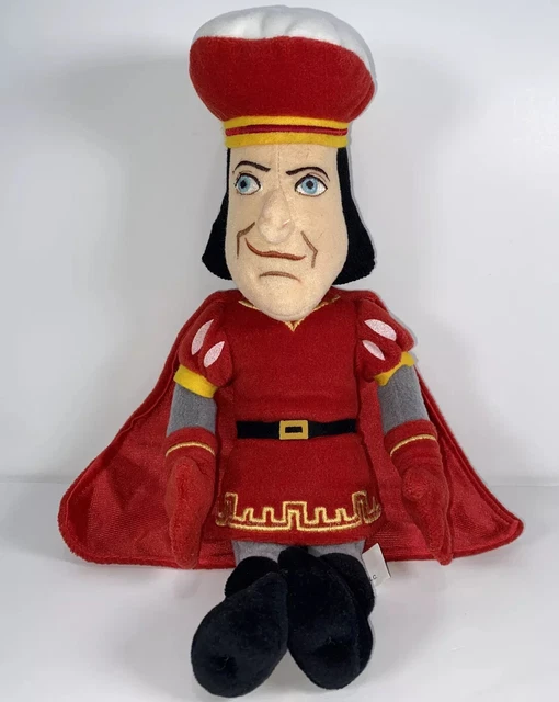RARE SHREK 4D Lord Farquaad Stuffed Plush 2003 DreamWorks Universal