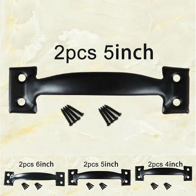 2 X Barn Door Handle Gate Handle Pull For Sliding Barn Doors Gates Garages Sheds 3