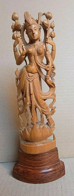 statuette en bois sculpté indonésie