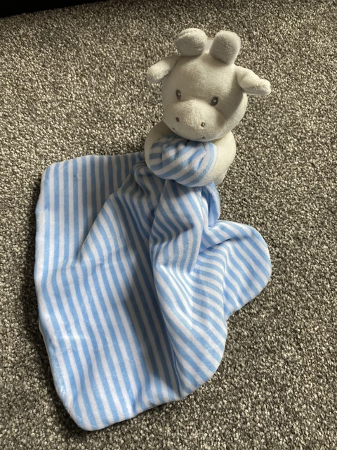 Dinosaur Baby Comforter DUNNES STORES SAINT Bernard Blue White Cow