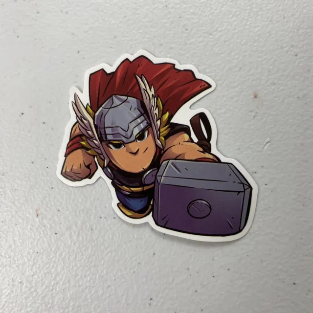 Shaven Thor Marvel Comics Sticker Guardians Of The Galaxy Avengers - New