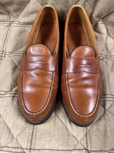 allen edmonds loafers, Men’s Size 11D, Tan