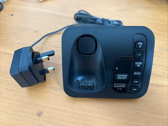 PANASONIC PNLC1042 BASE Argento Bianco KX-TGC220 E Adattatore Di - Foto 4